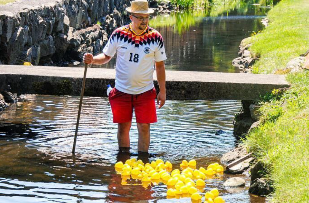 Enten meistern Hitzeschlacht